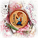 personalized children's magnet. Magnets. Painting and Decor , Olga. Online shopping on My Livemaster.  Фото №2