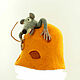 A hat for a bath mouse. Bath accessories. Dolls Elena Mukhina. My Livemaster. Фото №5