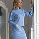 Blue palette suit'. Suits. Designer clothing Olesya Masyutina. My Livemaster. Фото №5