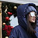 Пуховик с капюшоном Dark Blue PH0511. Пуховики. ПУХОВИКИ & ПЛАЩИ (belitskybrand). Интернет-магазин Ярмарка Мастеров.  Фото №2
