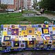 Patchwork blanket 'Walking with Klimt'. Blankets. Art-quilt by Natalia Turchaninova. My Livemaster. Фото №6