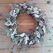 Цветы и флористика ручной работы. Ярмарка Мастеров - ручная работа Венок из сухоцветов ."Миртовое облако".. Handmade. Цветы и флористика ручной работы. Ярмарка Мастеров - ручная работа Венок из сухоцветов ."Миртовое облако".. Handmade.