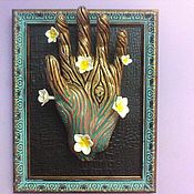 Для дома и интерьера handmade. Livemaster - original item Wall sculpture, fantasy sculpture in the interior. Handmade.