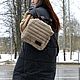 Сумка рюкзак текстильный  из плащевки стеганый Beige. Рюкзаки. Марина Чигвинцева. Интернет-магазин Ярмарка Мастеров.  Фото №2