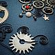 Заказать Кулон,подвеска,брошь «Моя Звёздочка» в стиле стимпанк/steampunk. ©️Устинова Анна  -Steampunk Master- (UstinovaAnna) (UstinovaAnna). Ярмарка Мастеров. . Кулон Фото №3