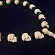 Bone rosary with skulls and beads made of black African wood. Rosary bracelet. NGS Masters. My Livemaster. Фото №4