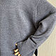 Свитер оверсайз "Very-Over", 100% меринос. Свитеры. FAVORITE KNITWEAR (Наталья). Ярмарка Мастеров.  Фото №4