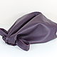 Order Bag Shoulder Bag Made of Leather Purple Bag Package T-shirt Shopper. BagsByKaterinaKlestova (kklestova). Livemaster. . Sacks Фото №3