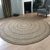 Для дома и интерьера handmade. Livemaster - original item Jute carpet 