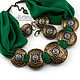 Conjunto de adorno (719) adornos de diseño. Jewelry Sets. Svetlana Parenkova (parenkova). My Livemaster. Фото №9