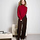 СВИТЕР Raspberry ИЗ 100% BABY КАШЕМИРА Loro Piana. Свитеры. Трикотаж из пряжи премиум класса 
                    LOVER CASHMERE. Интернет-магазин Ярмарка Мастеров.  Фото №2