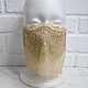 Lace Protective Face Mask Beige Nude Guipure Mask. Protective masks. Beaded jewelry by Mariya Klishina. My Livemaster. Фото №6
