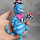  Ватная игрушка Чеширский кот. Елочные игрушки. Голубая пчела (blue-bee). Ярмарка Мастеров.  Фото №11