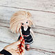 Dolls and dolls: Gerda. Knitted doll with a wardrobe. Dolls. sToryToys. Online shopping on My Livemaster.  Фото №2