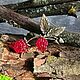 Брошь Малинки. Брошь-булавка. Анастасия. Интернет-магазин Ярмарка Мастеров.  Фото №2