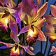 Order Bouquet-nightlight orchid 'Amelia' 3 twigs. Elena Krasilnikova. Livemaster. . Table lamps Фото №3