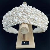 Silver ball brocade handmade