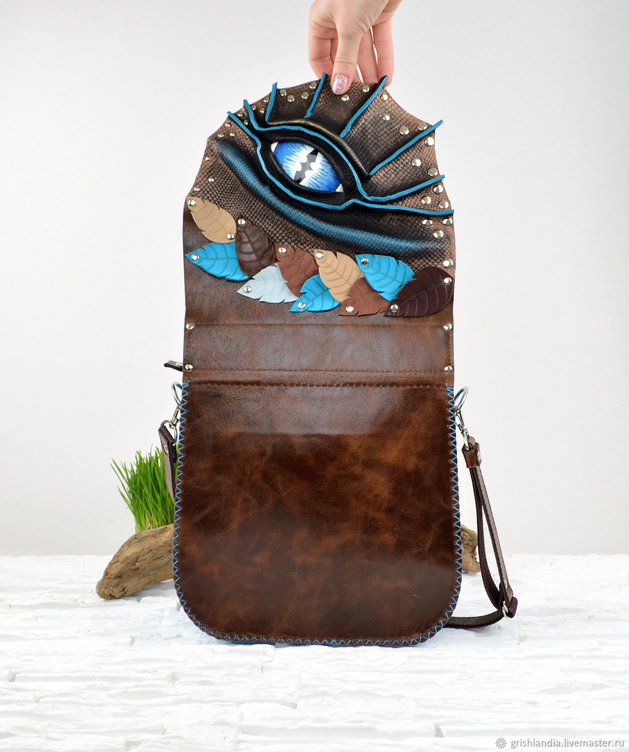 Сумка "Зимний дракон" в интернет-магазине Ярмарка Мастеров по цене ...