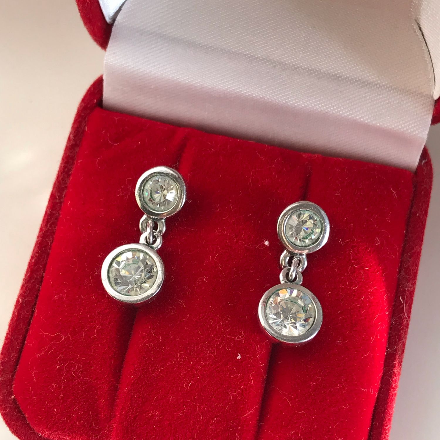 Серьги - пусеты Swarovski купить в интернет-магазине Ярмарка Мастеров ...