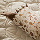 Трикотажное постельное белье Джерси Зайчата. Комплекты постельного белья. Элитное постельное белье на заказ. Ярмарка Мастеров.  Фото №5