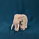 Order Elephant - carved miniature of horn. NGS Masters. Livemaster. . Figurines Фото №3