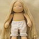Doll Renata, 40 cm. Stuffed Toys. bee_littlefamily. My Livemaster. Фото №4