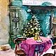 Картина Кафе скетч. Картины. Картинки от Юльфинки (Сафина Юля). Ярмарка Мастеров.  Фото №4