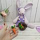 Set of toys bunny boy and girl knitted. Amigurumi dolls and toys. Amigurushka. My Livemaster. Фото №5