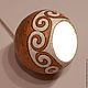 Order Ceramic lamp 'Curls on the ball'. Light Ceramics RUS (svetkeramika). Livemaster. . Ceiling and pendant lights Фото №3