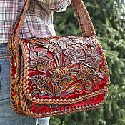 Сумки и аксессуары handmade. Livemaster - original item Leather ladies handbag. Handmade.