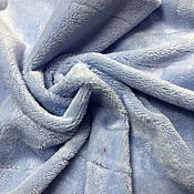 Материалы для творчества handmade. Livemaster - original item Fur: Velboa for sewing blue 50h75 cm. Handmade.