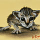 Pastel painting ' Kitten Scratch'. Pictures. yuliabogun. Online shopping on My Livemaster.  Фото №2