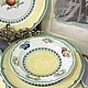 Винтаж: Тарелки Villeroy&Boch, серия French Garden. Тарелки винтажные. Винтажная Лавка. Ярмарка Мастеров.  Фото №4