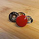Ring button, 15 mm, Big accessories, Accessories4, Moscow,  Фото №1
