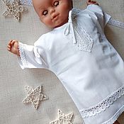 Christening set for a girl with kryzhma 