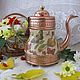 Pot-kettle 'Autumn waltz', Coffee pots, Ruza,  Фото №1