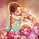 My sweet ginger - oil painting, Pictures, Moscow,  Фото №1