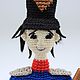 Заказать Вязаная портретная кукла 'Стойкий оловянный солдатик". Knitting Toys by SorNatalia. Ярмарка Мастеров. . Мягкие игрушки Фото №3