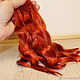 Order Hair for dolls is natural. ( Dark copper). Hair and everything for dolls. Livemaster. . Doll hair Фото №3