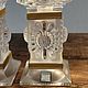 Заказать Винтаж: Rare! Пара больших подсвечников «Анемоны», Lalique, Франция. Brocante chez Alla. Ярмарка Мастеров. . Подсвечники винтажные Фото №3