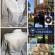 Винтаж: Рубашка хлопковая в полоску preppy style 42-45. Рубашки винтажные. Koko: second brand. Интернет-магазин Ярмарка Мастеров.  Фото №2