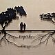 Настенный декор из металла "Together". Панно. Arno Metal Decor. Ярмарка Мастеров.  Фото №4