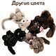 Тедди котенок из норки 17 см Седой мягкая игрушка. Тедди Зверята. Holich Toys Наталья Холкина. Ярмарка Мастеров.  Фото №5