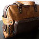Bag leather men's travel Brutal), Men\'s bag, Noginsk,  Фото №1