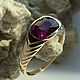 2,12ct Natural Unprocessed Ruby in a 585 gold ring, Rings, Moscow,  Фото №1