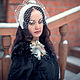 Вуалетка на выход. Шляпы. Creative workshop 'Bagira'. Ярмарка Мастеров.  Фото №4