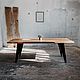 Обеденный стол: Podio de Olmo. Столы. Loftmarket. Интернет-магазин Ярмарка Мастеров.  Фото №2