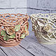 Dusty Rose Planters. Pots1. Elena Zaychenko - Lenzay Ceramics. My Livemaster. Фото №4