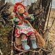Бабуся Ягуся из ваты. Народная кукла. Катя Степанова. Интернет-магазин Ярмарка Мастеров.  Фото №2