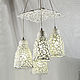 Weightlessness Ceiling Lamp. Chandeliers. Elena Zaychenko - Lenzay Ceramics. Online shopping on My Livemaster.  Фото №2